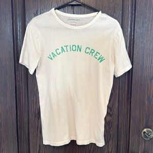 J. Crew Women's "Vacation Crew" Collector's Tee - Size XL ( 12-14)